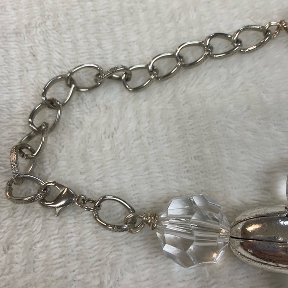 Large Black Elephant Medallion on Beaded Necklace - Picture 5 of 10